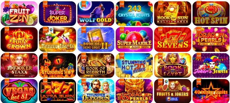 50 nejlepších tipů pro kasinových