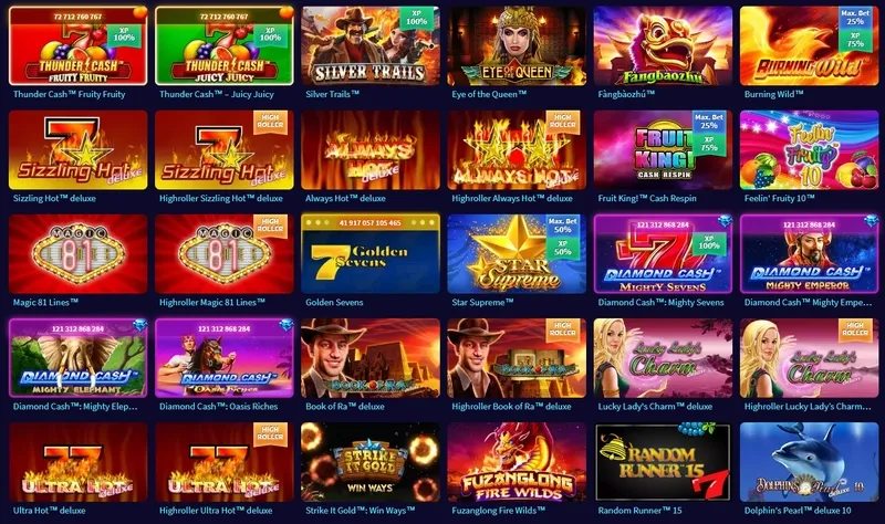 Oblíbené hry a sloty u Herní Twist casino