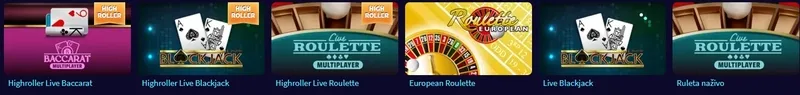 Živé krupiérské hry poker, blackjack, ruleta v kasinu Herní Twist