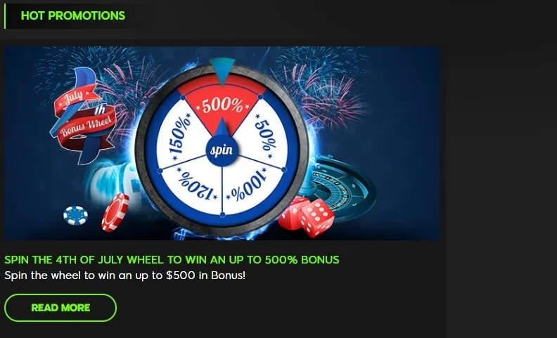 Další bonusy a propagační akce v kasinu 888