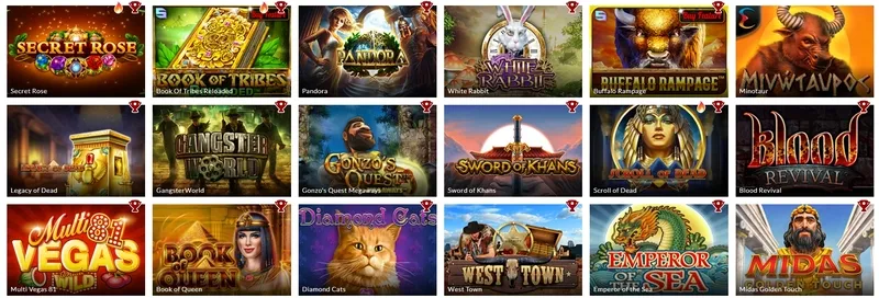 Oblíbené hry a sloty v Power Casino