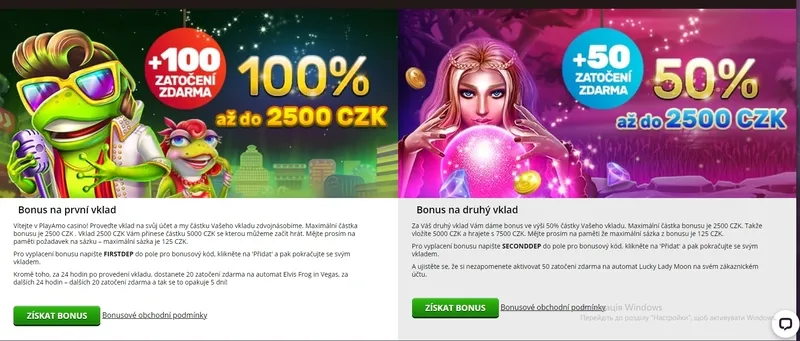 100% bonus za první vklad + 100 roztočení zdarma v Playamo Casino