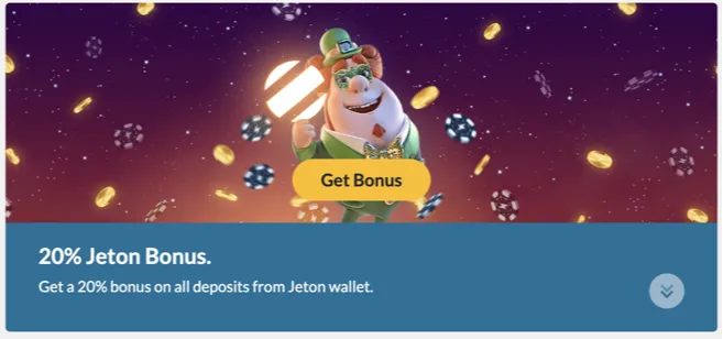 20% Jeton Power Casino Bonus 