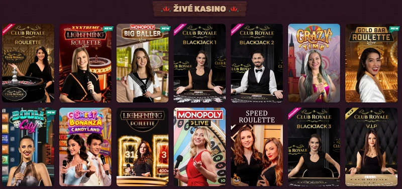 Hry s živým krupiérem 5Gringos Casino