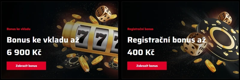Bonusy 69GAMES Casino - 400 Kč bez Vkladu + 100% do 6 900 Kč