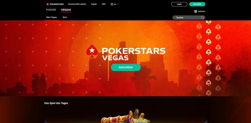 Pokerstars Casino offizielle Website