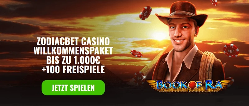 Willkommensbonusse im Zodiac Bet Online Casino