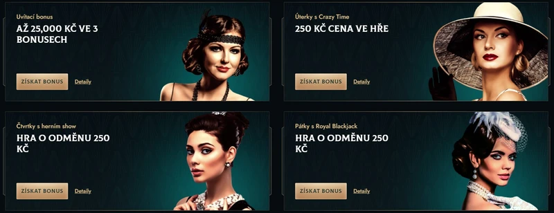 Bonusy pro Dolly Casino - 225% do 25 000 CZK
