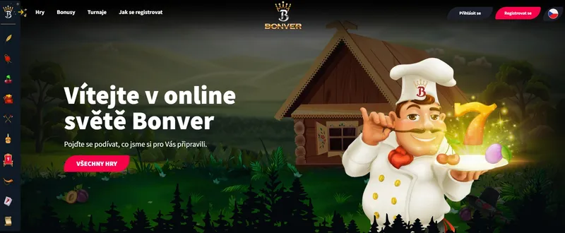 Bonver casino - home page