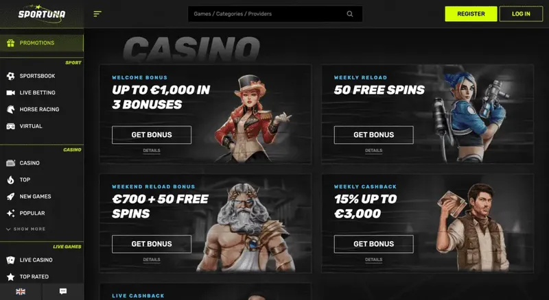 sportuna-casino-bonuses