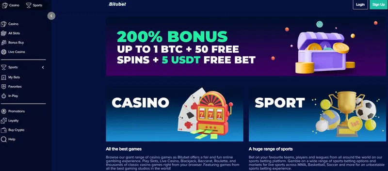 Bitubet Online Casino