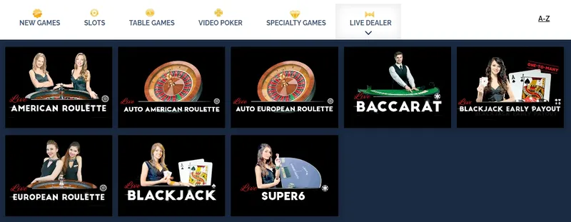 Exclusive Casino - Live Games