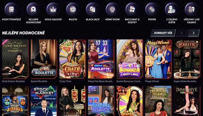 Quickwin Casino - live