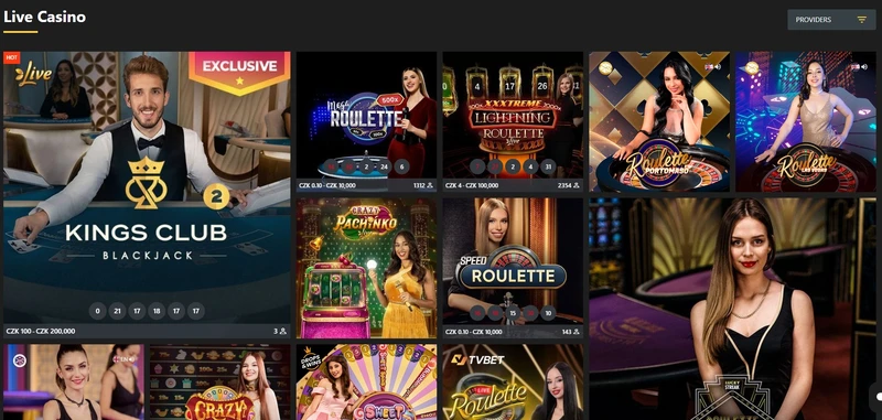 Živé casino v Weltbet casino