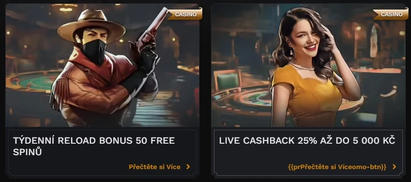 Reload a Cashback bonus Wildsino Casino