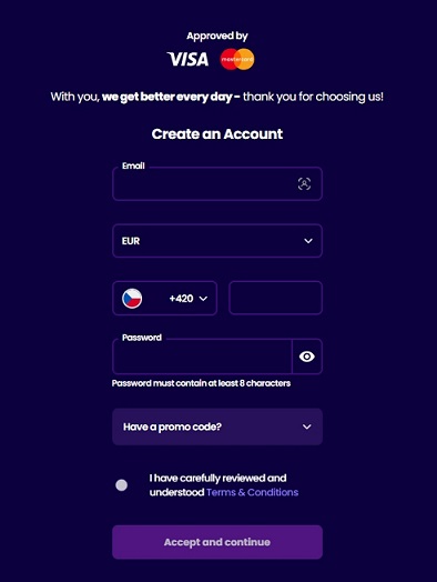 Wazbee-Casino-registrační-formulář-1