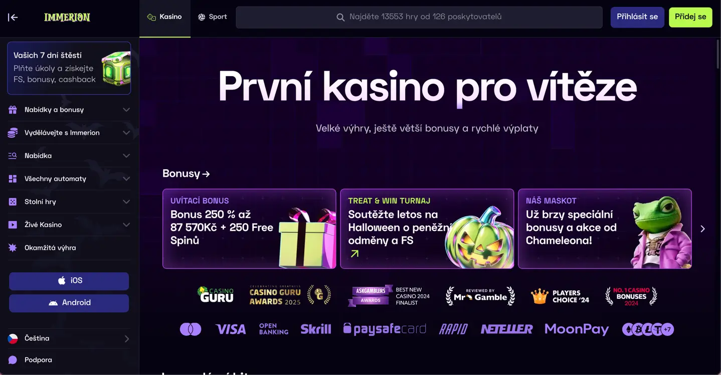 immerion casino